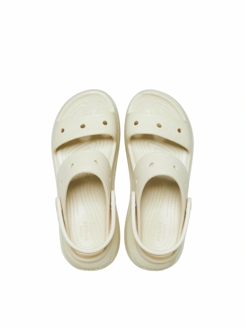 Crocs Unisex Classic Mega Crush Platform Sandals Wedge W9/M7